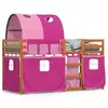 Image de vidaXL Lit superposé sans matelas 90x200 cm bois de pin massif