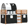 Image de vidaXL Lit superposé sans matelas 90x190 cm bois de pin massif