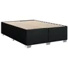 Image de vidaXL Cadre de lit sans matelas noir 140x190 cm tissu
