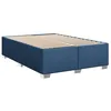 Image de vidaXL Cadre de lit sans matelas bleu 140x190 cm tissu