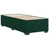 Image de vidaXL Cadre de lit sans matelas vert foncé 90x190 cm velours