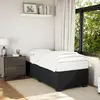 Image de vidaXL Cadre de lit sans matelas noir 90x200 cm velours