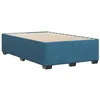 Image de vidaXL Cadre de lit sans matelas bleu 120x190 cm velours