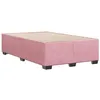 Image de vidaXL Cadre de lit sans matelas rose 120x200 cm velours