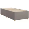 Image de vidaXL Cadre de lit sans matelas taupe 80x200 cm tissu