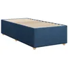 Image de vidaXL Cadre de lit sans matelas bleu 80x200 cm tissu