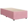 Image de vidaXL Cadre de lit sans matelas rose 80x200 cm velours