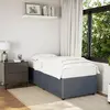 Image de vidaXL Cadre de lit sans matelas gris foncé 90x200 cm velours