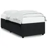 Image de vidaXL Cadre de lit sans matelas noir 90x200 cm velours