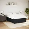 Image de vidaXL Cadre de lit sans matelas noir 140x190 cm velours