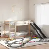 Image de vidaXL Lit superposé avec toboggan et échelle sans matelas 80x200 cm