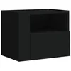 Image de vidaXL Nachtkastjes 2 st wandgemonteerd 45x30x35 cm wit