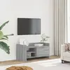 Image de vidaXL Meuble TV sonoma gris 80x35x40 cm bois d'ingénierie