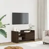 Image de vidaXL Meuble TV chêne marron 80x35x40 cm bois d'ingénierie