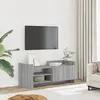 Image de vidaXL Meuble TV Sonoma gris 100x35x40 cm Bois d'ingénierie