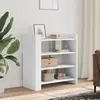 Image de vidaXL Buffet blanc 73,5x35x75 cm bois d’ingénierie