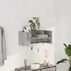 Image de vidaXL Étagère murale sonoma gris 70,5x35x30,5 cm bois d'ingénierie