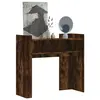 Image de vidaXL Table console chêne fumé 100x35x90 cm bois d'ingénierie
