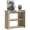 Image de vidaXL Table console chêne sonoma 100x35x90 cm bois d'ingénierie