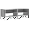 Image de vidaXL Tv-meubel 122x34x41 cm bewerkt hout grijs sonoma eikenkleurig