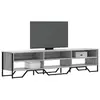 Image de vidaXL Meuble TV sonoma gris 180x34x41 cm bois d'ingénierie