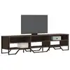 Image de vidaXL Meuble TV chêne marron 180x34x41 cm bois d'ingénierie