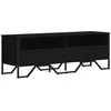 Image de vidaXL Tv-meubel 122x34x41 cm bewerkt hout zwart