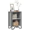 Image de vidaXL Bibliothèque sonoma gris 50x31x74,5 cm bois d'ingénierie