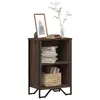 Image de vidaXL Bibliothèque chêne marron 50x31x74,5 cm bois d'ingénierie