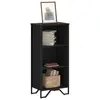 Image de vidaXL Bibliothèque noir 50x31x106 cm bois d'ingénierie