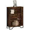 Image de vidaXL Bibliothèque chêne fumé 80x31x106 cm bois d'ingénierie