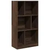 Image de vidaXL Bibliothèque chêne marron 57x28,5x107,5 cm bois d'ingénierie