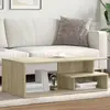 Image de vidaXL Table basse chêne sonoma 102x55x35 cm bois d'ingénierie