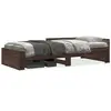 Image de vidaXL Cadre de lit sans matelas chêne marron 75x190cm bois ingénierie