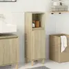 Image de vidaXL Armoire salle de bain chêne sonoma 30x30x100 cm
