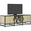 Image de vidaXL Meuble TV chêne sonoma 120x35x41 cm bois d'ingénierie et métal