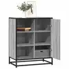 Image de vidaXL Buffet sonoma gris 62x35x76 cm bois d'ingénierie