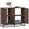 Image de vidaXL Buffet chêne marron 94x35x76 cm bois d'ingénierie