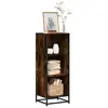 Image de vidaXL Bibliothèque chêne fumé 40x35x107,5 cm bois d'ingénierie