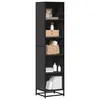 Image de vidaXL Bibliothèque noir 40x35x170,5 cm bois d'ingénierie