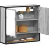 Image de vidaXL Armoire à miroir de salle de bain sonoma gris bois d’ingénierie