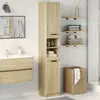 Image de vidaXL Armoire salle de bain chêne sonoma 32x34x188,5 cm