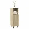 Image de vidaXL Armoire salle de bain chêne sonoma 30x30x100 cm