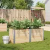 Image de vidaXL Jardinière 150x50 cm bois de pin massif