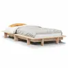 Image de vidaXL Cadre de lit sans matelas 75x190 cm bois de pin massif