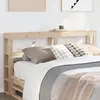 Image de vidaXL Tête de lit avec étagères 140 cm bois massif de pin