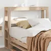 Image de vidaXL Tête de lit avec étagères 90 cm bois massif de pin