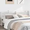 Image de vidaXL Tête de lit avec étagères blanc 180 cm bois massif de pin