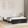 Image de vidaXL Cadre de lit sans matelas noir 120x200 cm