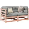 Image de vidaXL Salon de jardin 2 pcs bois massif sapin de douglas